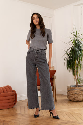 Petite Wide Jeans