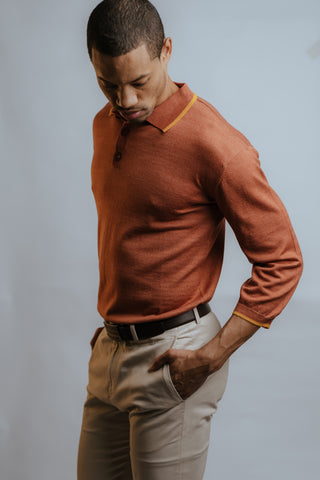 Long Sleeve Polo