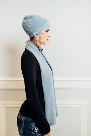 Cashmere Beanie & Scarf Set