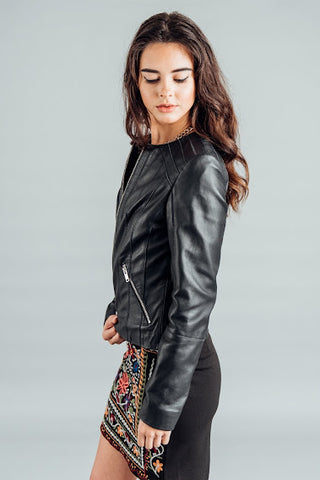 Women 's Leather Day jacket