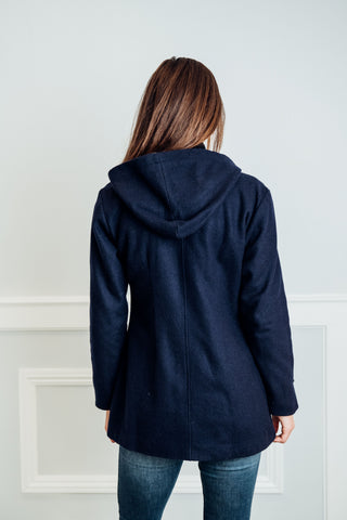 Blue Pea Coat