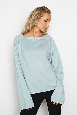 Ladies Boat Neckline Top