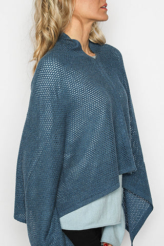 Women's Cashmere Net Cape