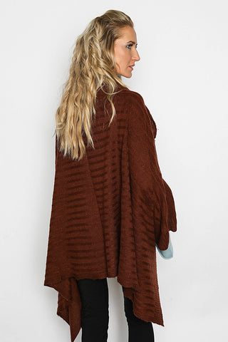 Dark Brown Cashmere Shawl