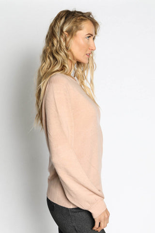 Women's Bishop Sleeve Cashmere Top