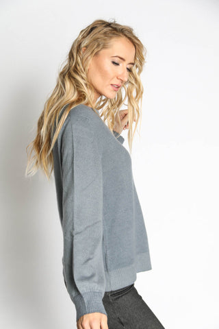 Women's Bishop Sleeve Cashmere Top