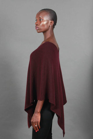 Cashmere Triangular Poncho