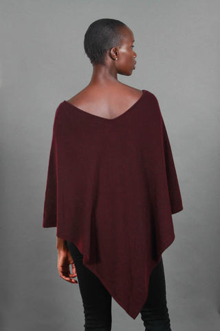 Cashmere Triangular Poncho