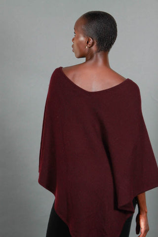 Cashmere Triangular Poncho