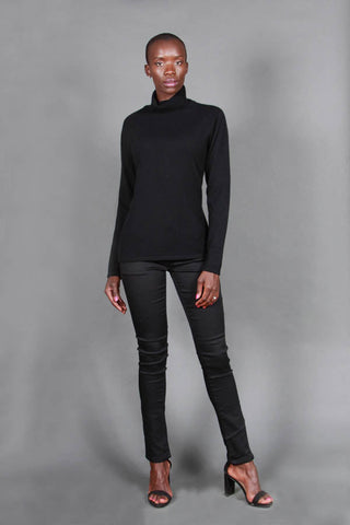 Women's Turtle Neck Cashmere Sweater