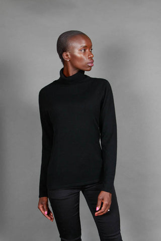 Women's Turtle Neck Cashmere Sweater