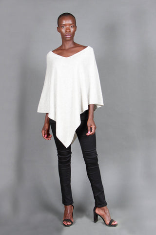 Cashmere Triangular Poncho