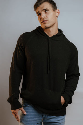 Raglan Cashmere Hoodie